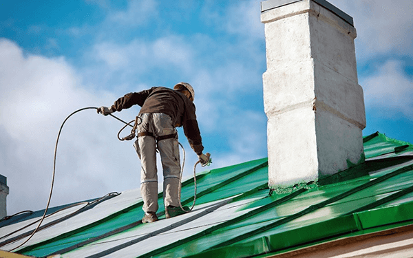 Waterproof Roof Paint System Round Rock